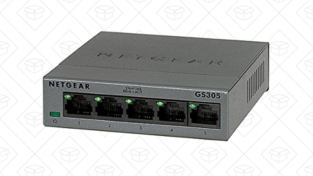 NETGEAR 5-Port Gigabit Switch | $17 | Amazon